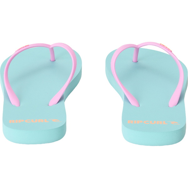 2026 Rip Curl Womens Bondi Bloom Open Toe Flip Flops 16HWOT - Light Sea Blue
